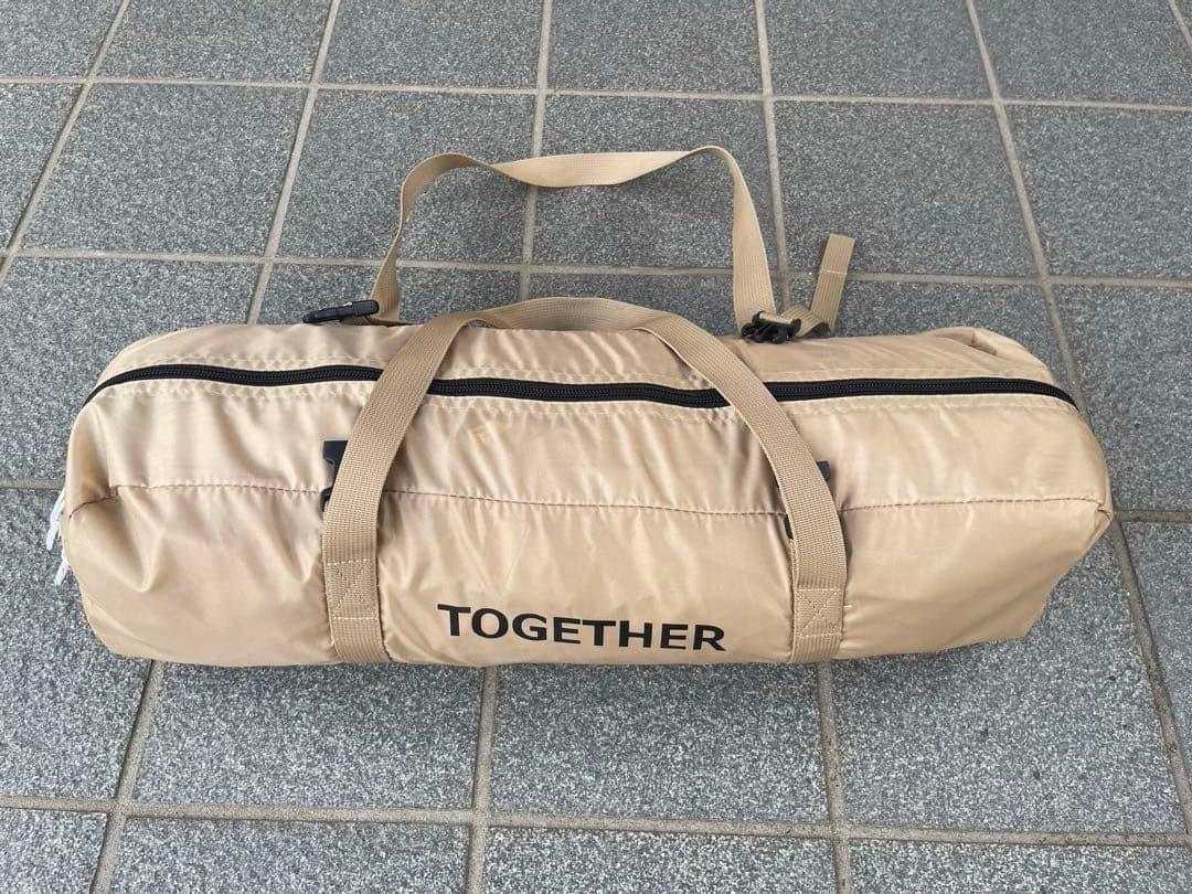 美品DOD TOGETHER タープ ベージュ