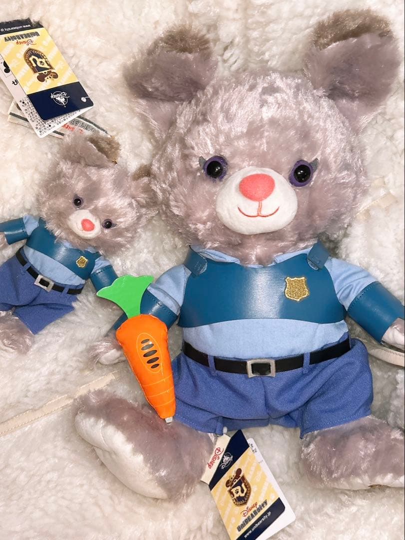 ズートピア ユニベア ジュディ パウキャロット セット