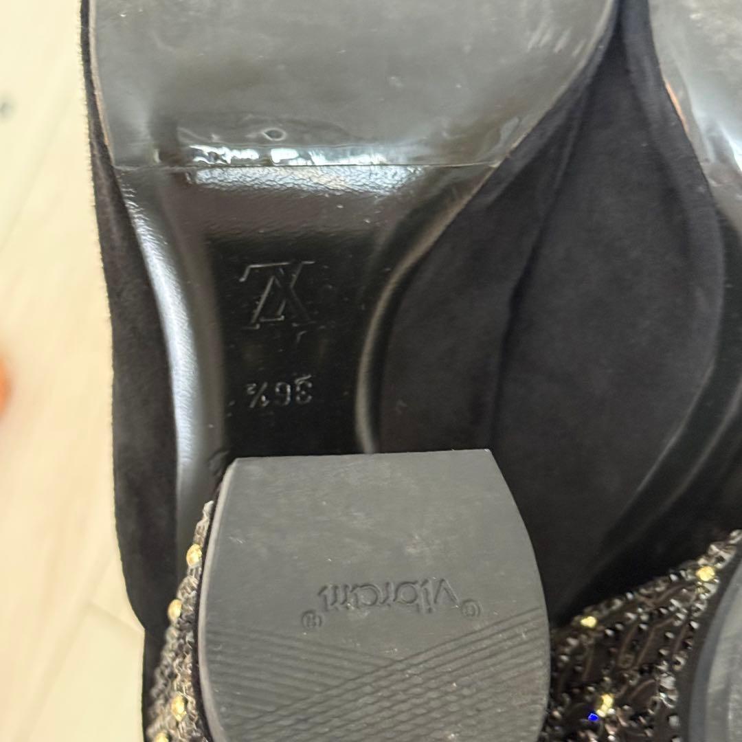 Louis Vuitton ブラック サンダル 23.0