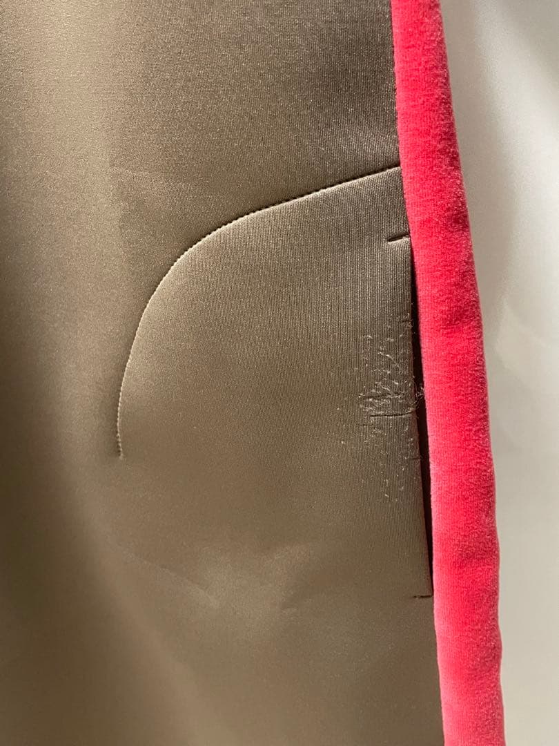 ゴルフワンピース ブラウン/ピンク