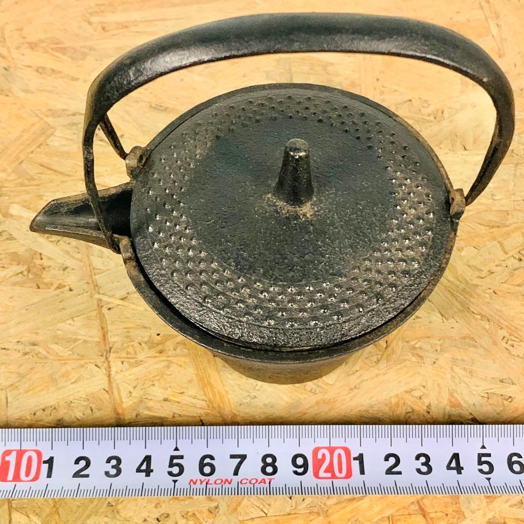 南部鉄器 3点セット★鉄瓶 急須 伝統工芸品 昭和レトロ 茶道具 アンティーク