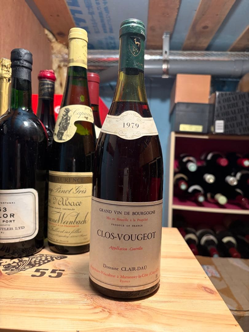 1979年CLOS-VOUGEOT Domaine CLAIR-DAU