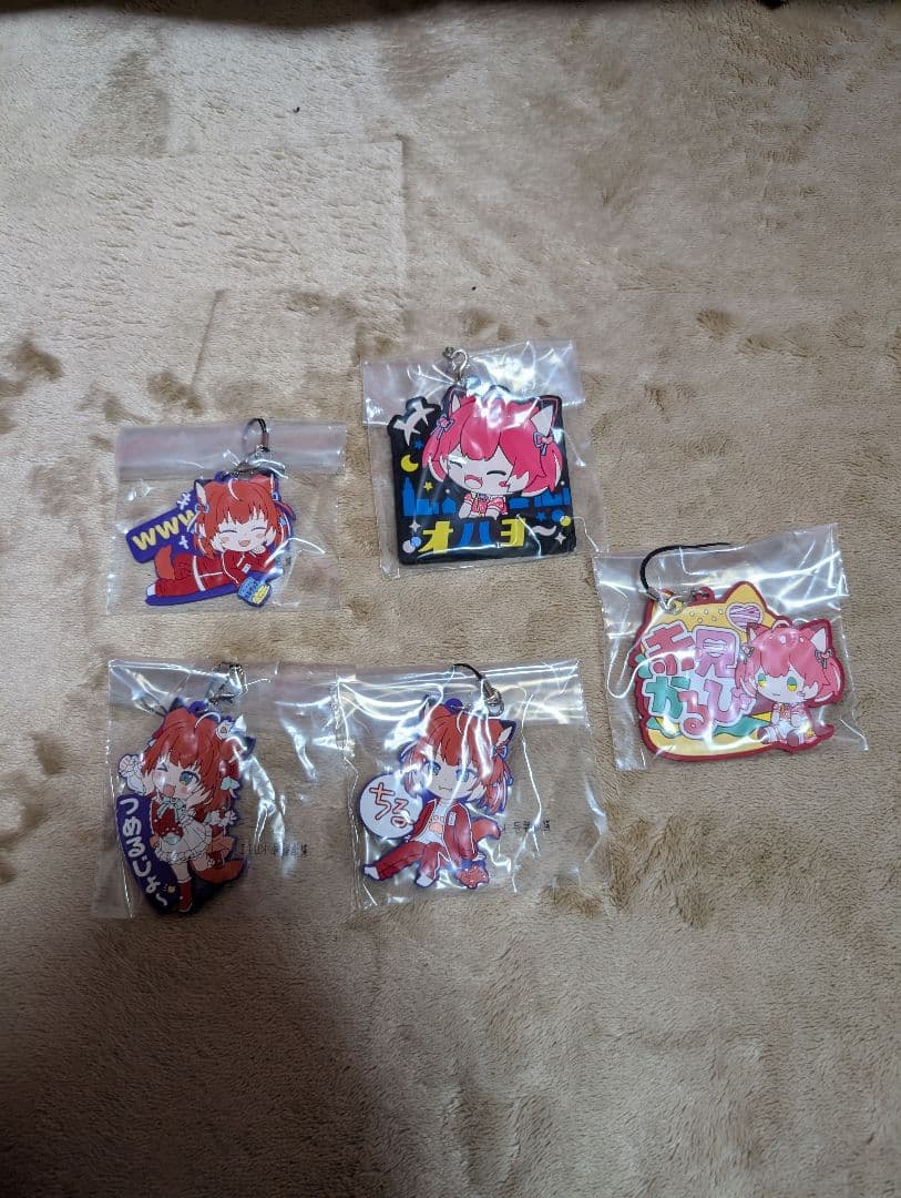 1番くじ　赤見かるび　A賞 F賞 J賞 K賞 L賞　ラストワン賞　セット