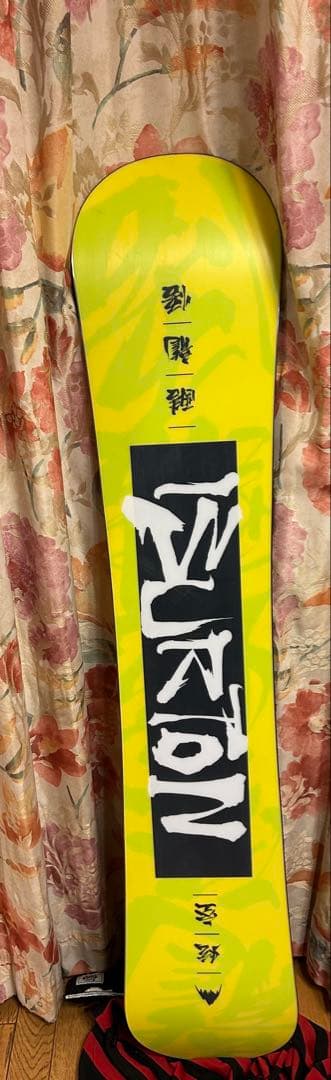 メンズ Burton トルネードワーニング キャンバー スノーボード151cm