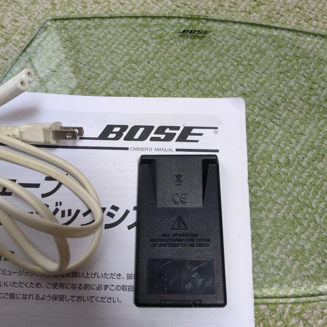 BOSE Wave Music System 完動品純正リモコン·コード台座取説