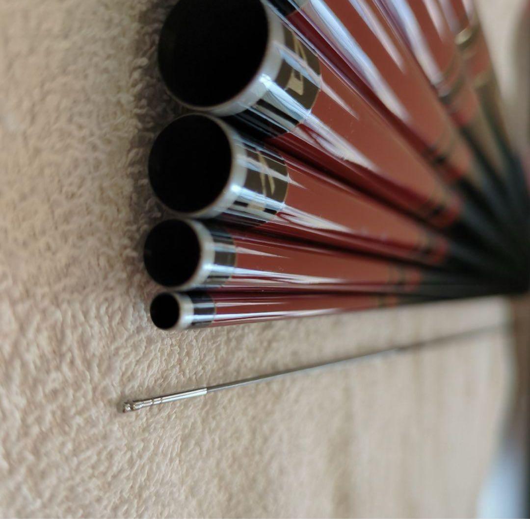 【美品】がま鮎 競技スペシャルV7 胴抜早瀬 9.0m