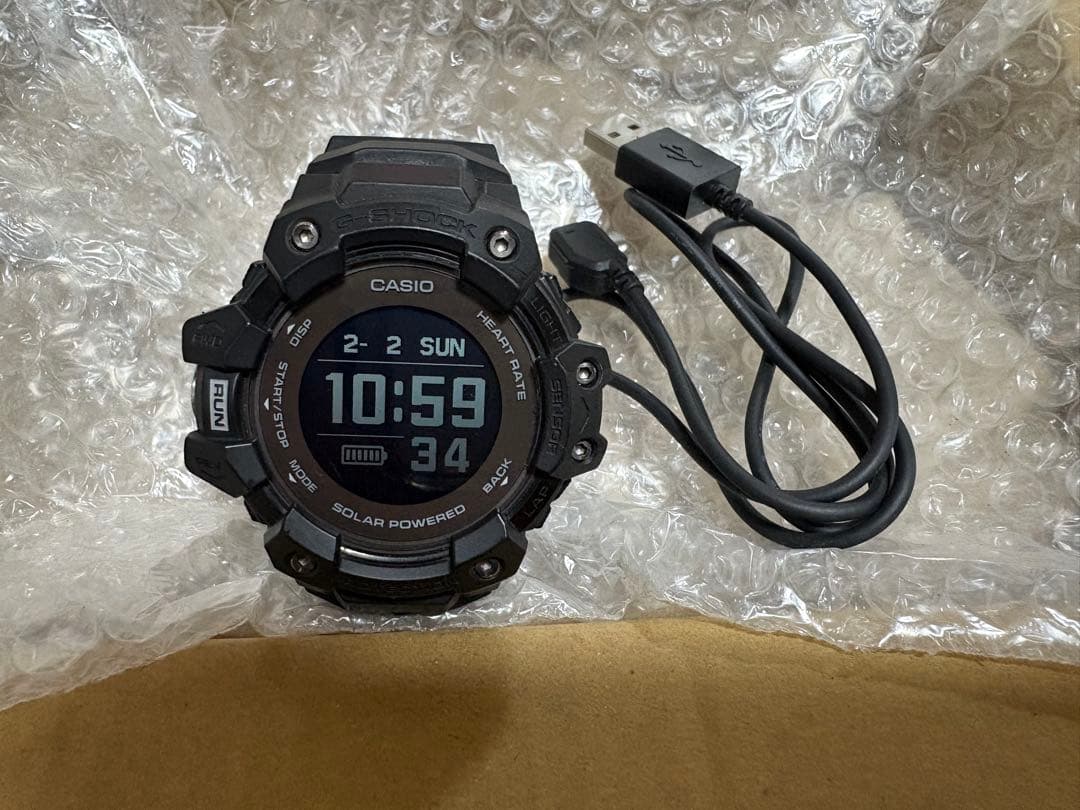 カシオ G-SHOCK G-SQUAD GBD-H1000-1JR ブラック