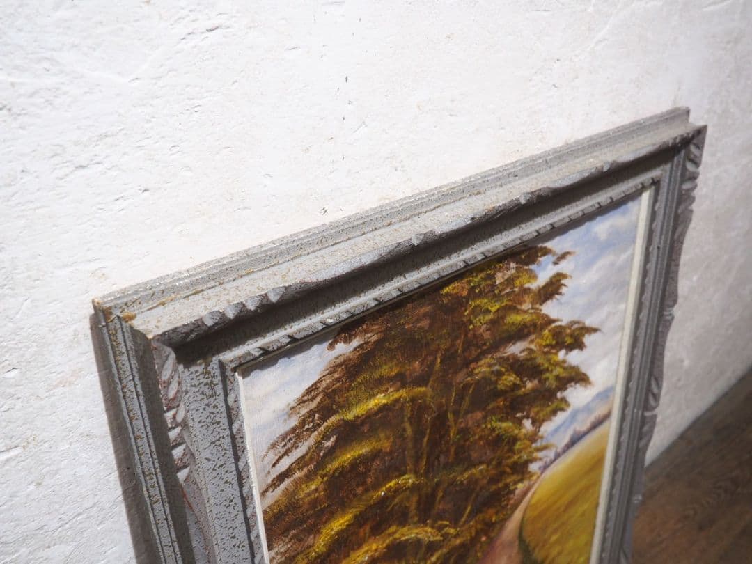 1299 レトロな額縁　F15　アートフレーム　油彩　水彩　画材　ビンテージ