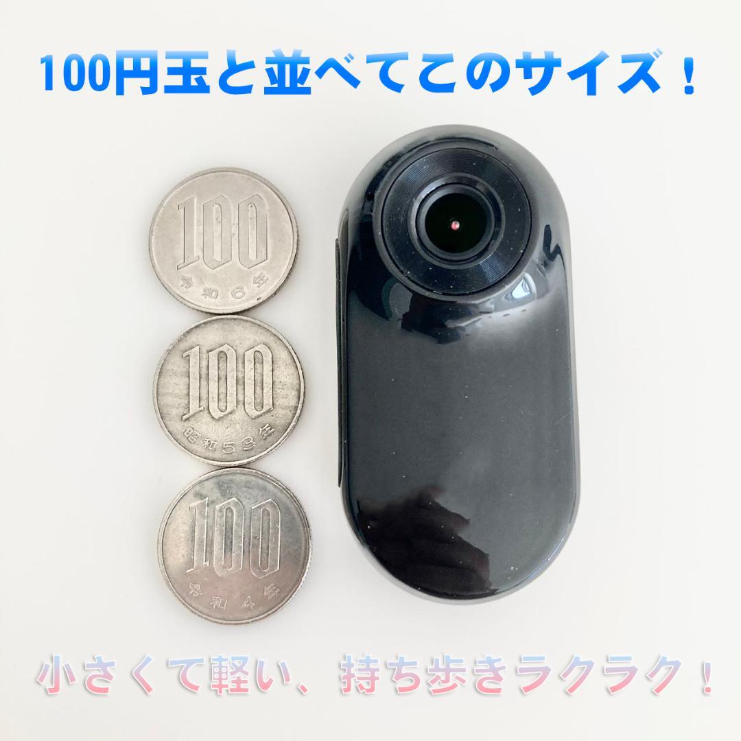 ミニDVペットカメラ 首輪OK 1080P 軽量23g 旅行・散歩にも