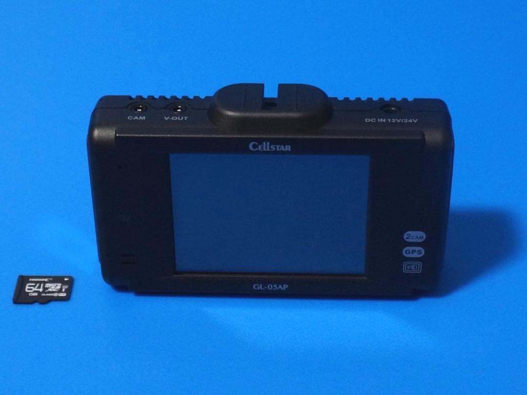 電池新品☆整備品☆SD新品64GB☆セルスター☆GL-05AP☆美品☆最新更新済