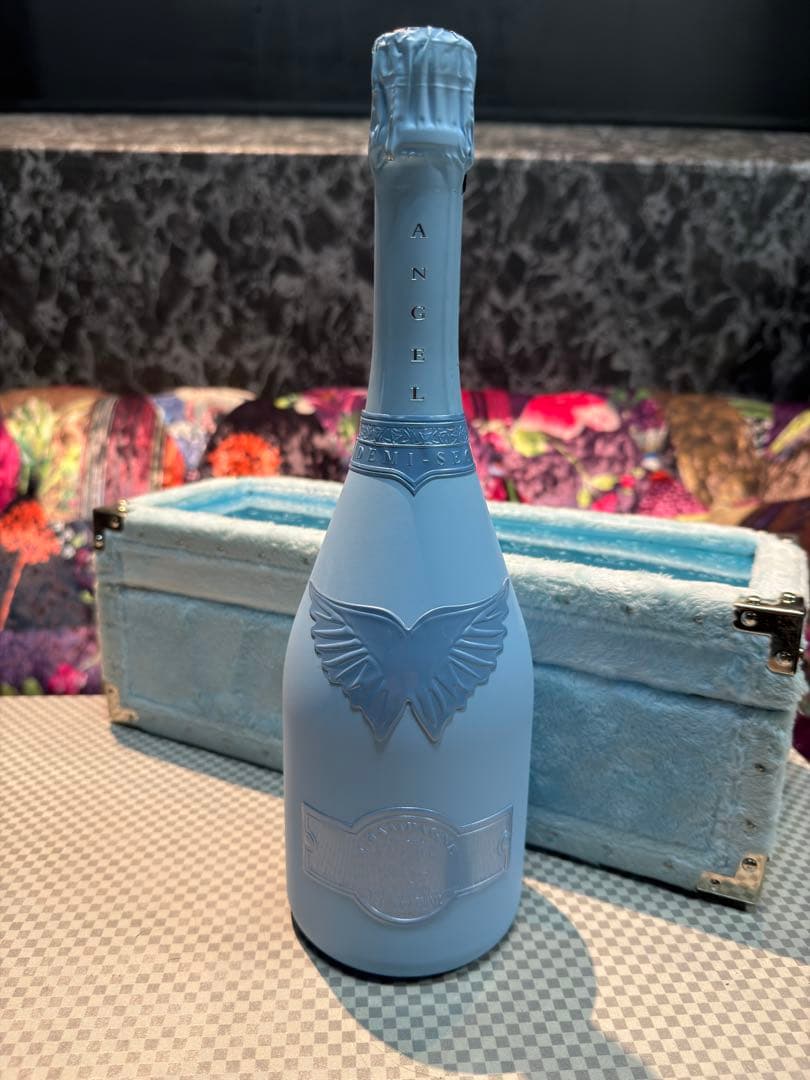天*川様 エンジェル シャンパン ドゥミセック ブルー ファータイプ 水色