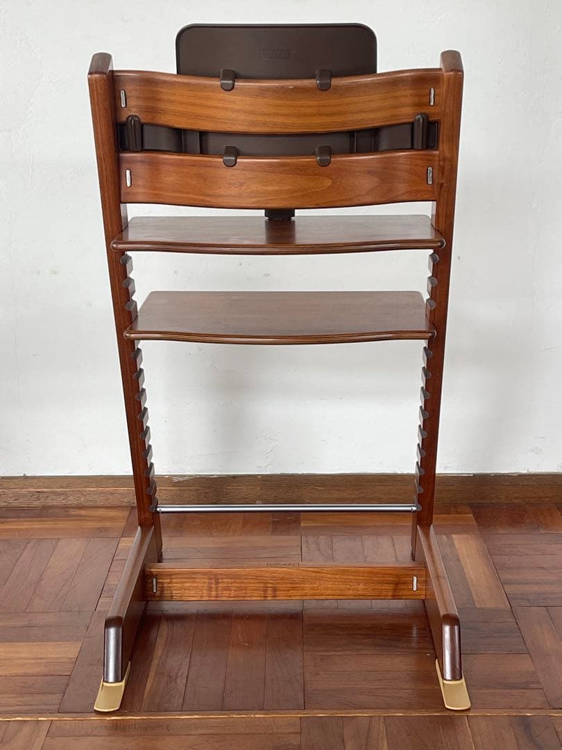 ストッケ トリップトラップ アメリカン ウォールナット ベビーガード セット