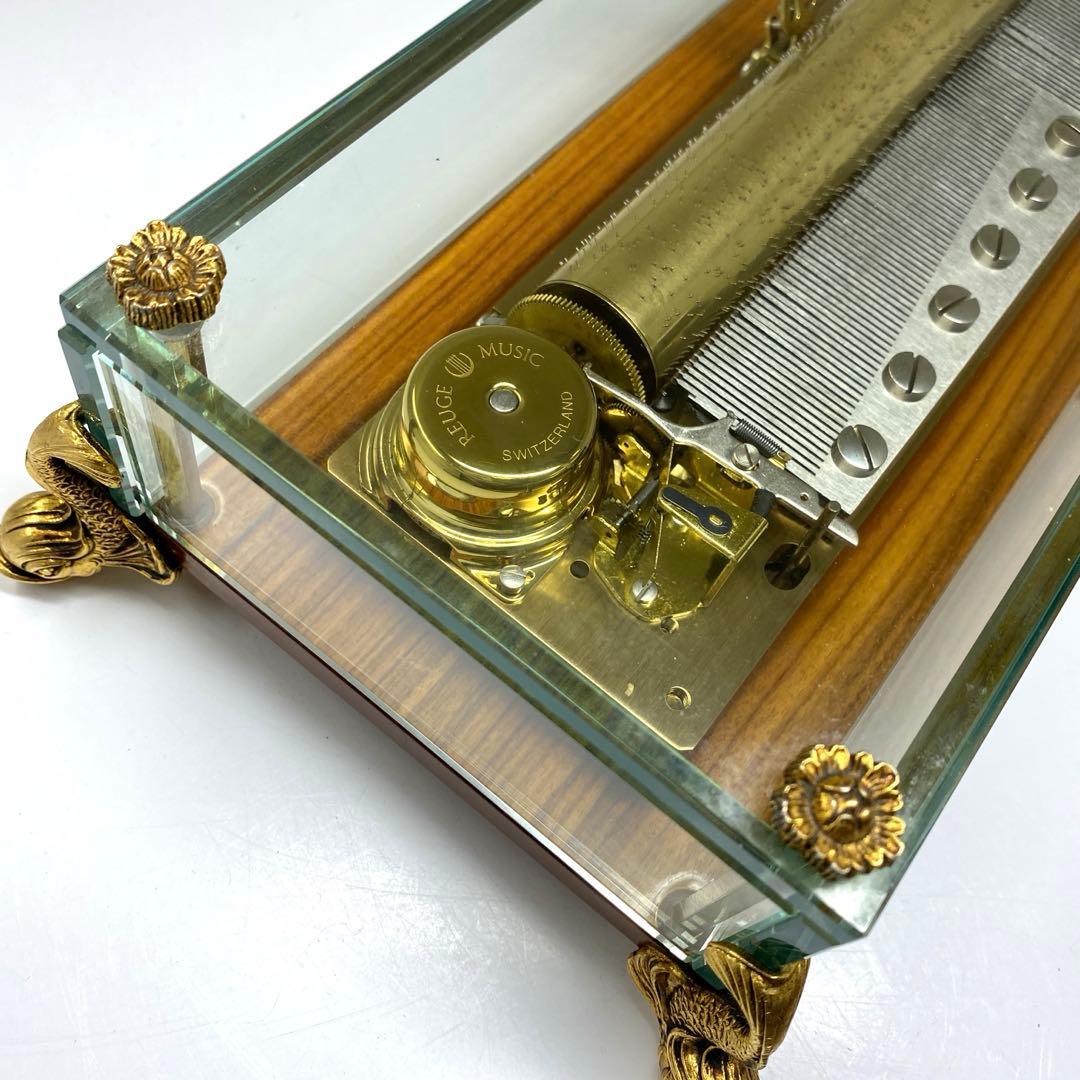 稼働品リュージュシリンダー式オルゴール144弁3曲　東Y7-0217☆1Fチコサ