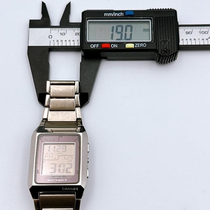カシオ i-RANGE IRW-M200 電波ソーラー メンズ腕時計 希少品