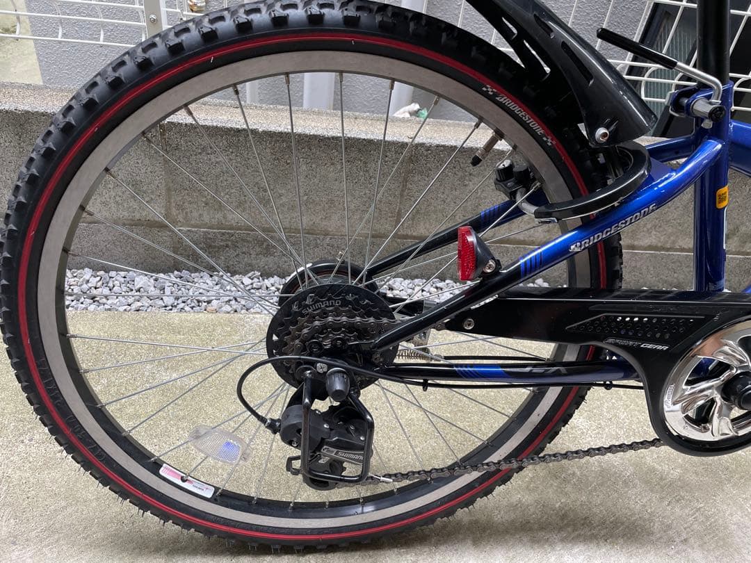 BRIDGESTONE 24インチ　子供　自転車　引き渡し