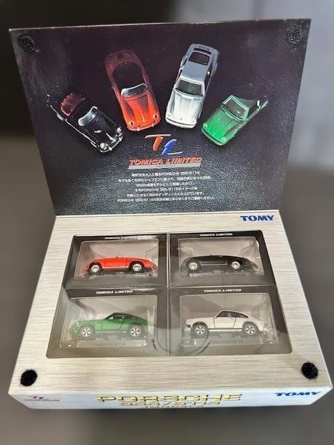 【トミカリミテッド】ポルシェ 356 / 911S　4モデルセット