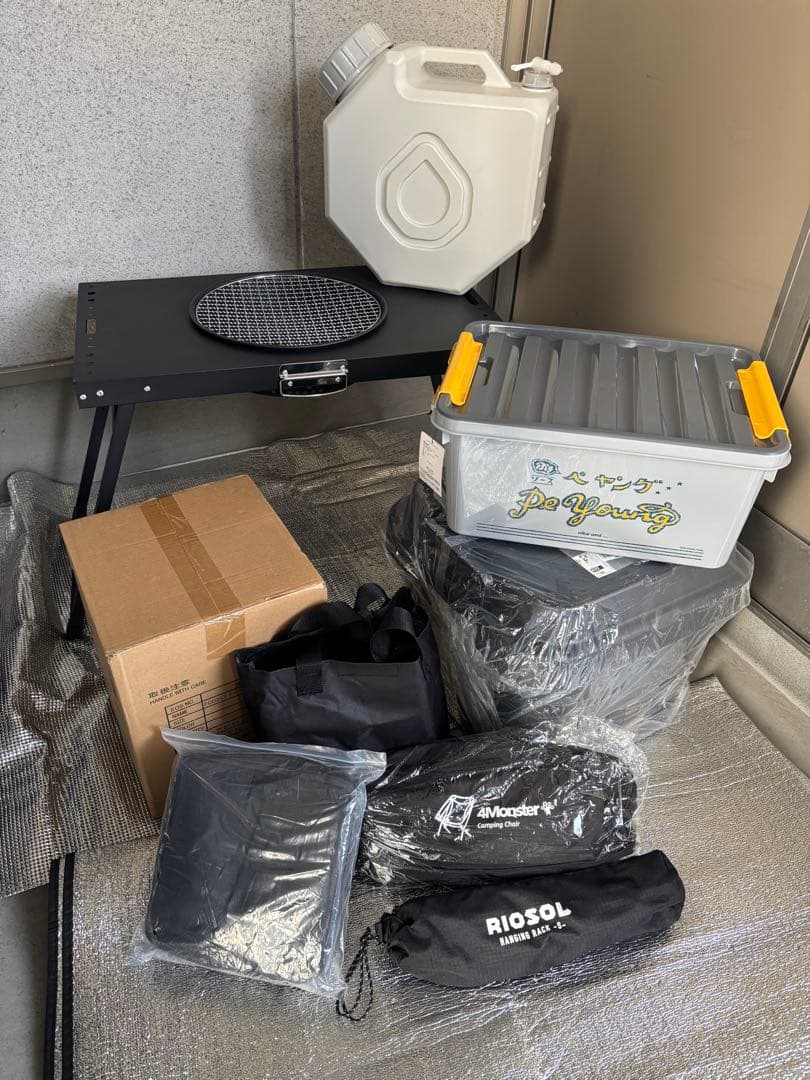 キャンプ用品 まとめ売り 9点⭐︎内6点新品未使用