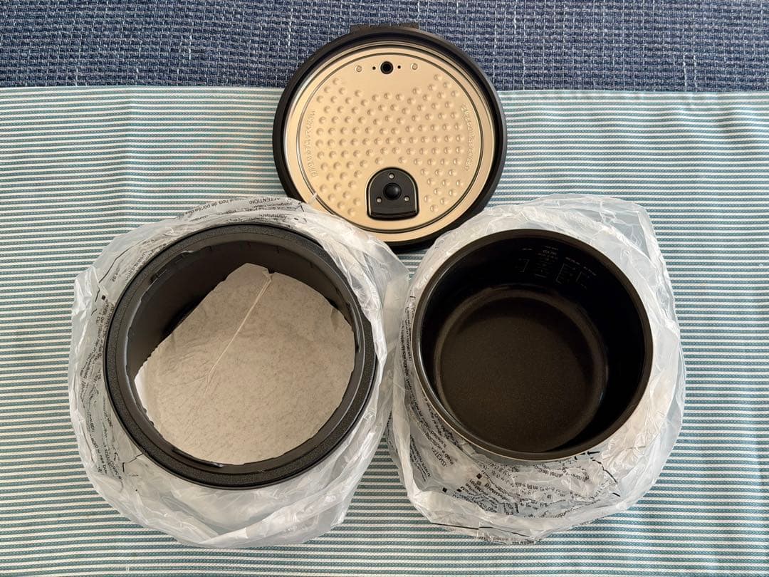 J*y様 BALMIDA THE Gohan K08A ホワイト【未使用の外釜・