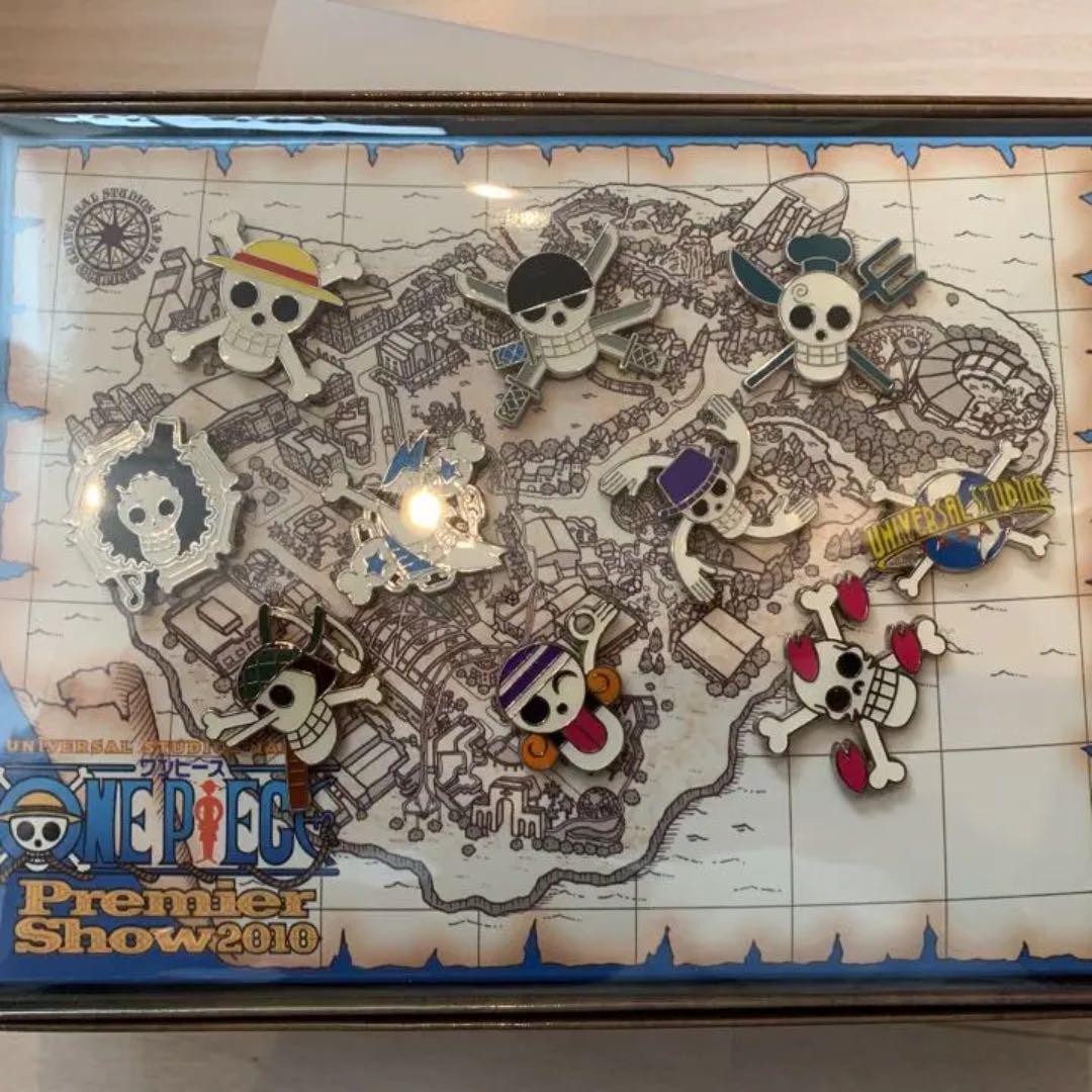 USJ限定 ワンピース缶バッジセット 2010 レア