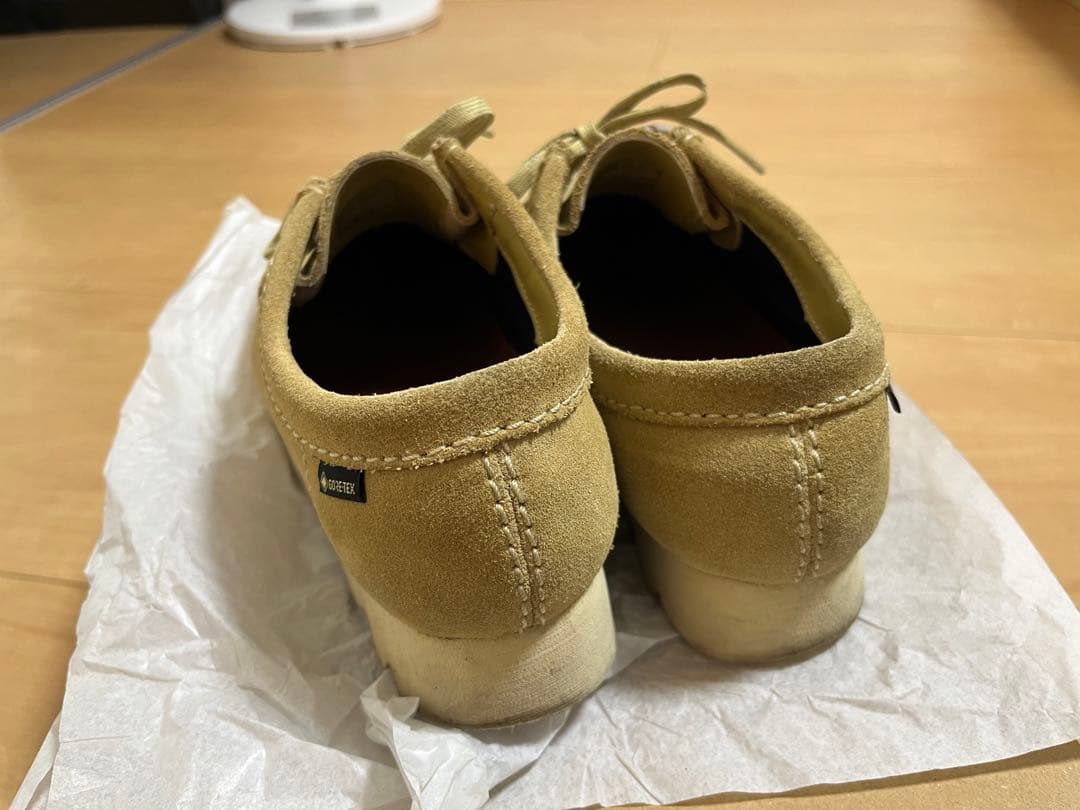 クラークス　ワラビーゴアテックス25センチ