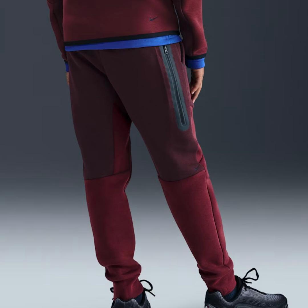 ナイキ　テックフリース　ジョガーパンツ　キッズ　160 L バーガンディ