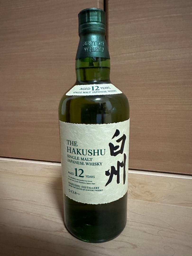 白州 12年 シングルモルトウイスキー 700ml 箱無し