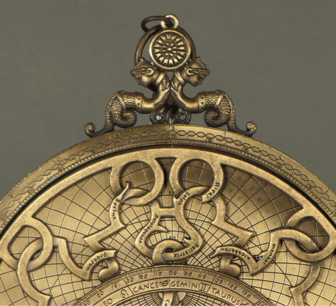 【アストロラーベ 】 直径20㎝　古代天文科学機器 澁澤龍彦 ヴンダーカンマー
