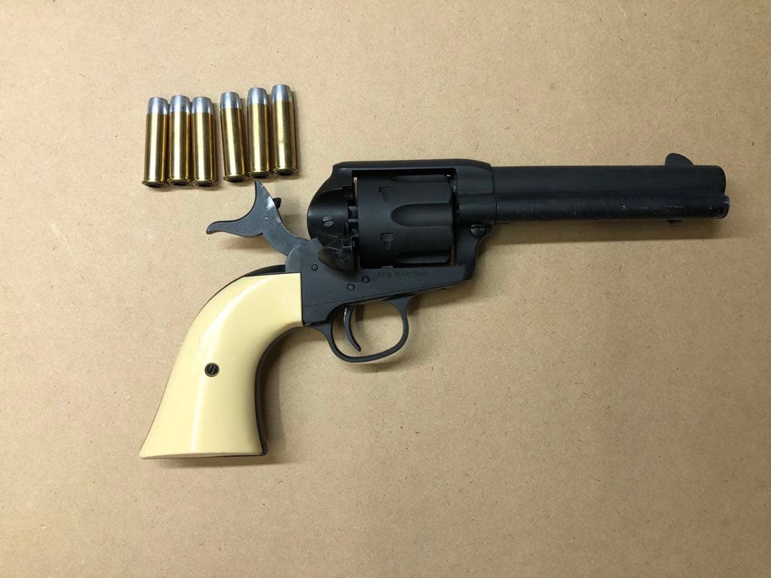 【マルシン】コルトSAA.45 ブラックHW Xカートリッジ