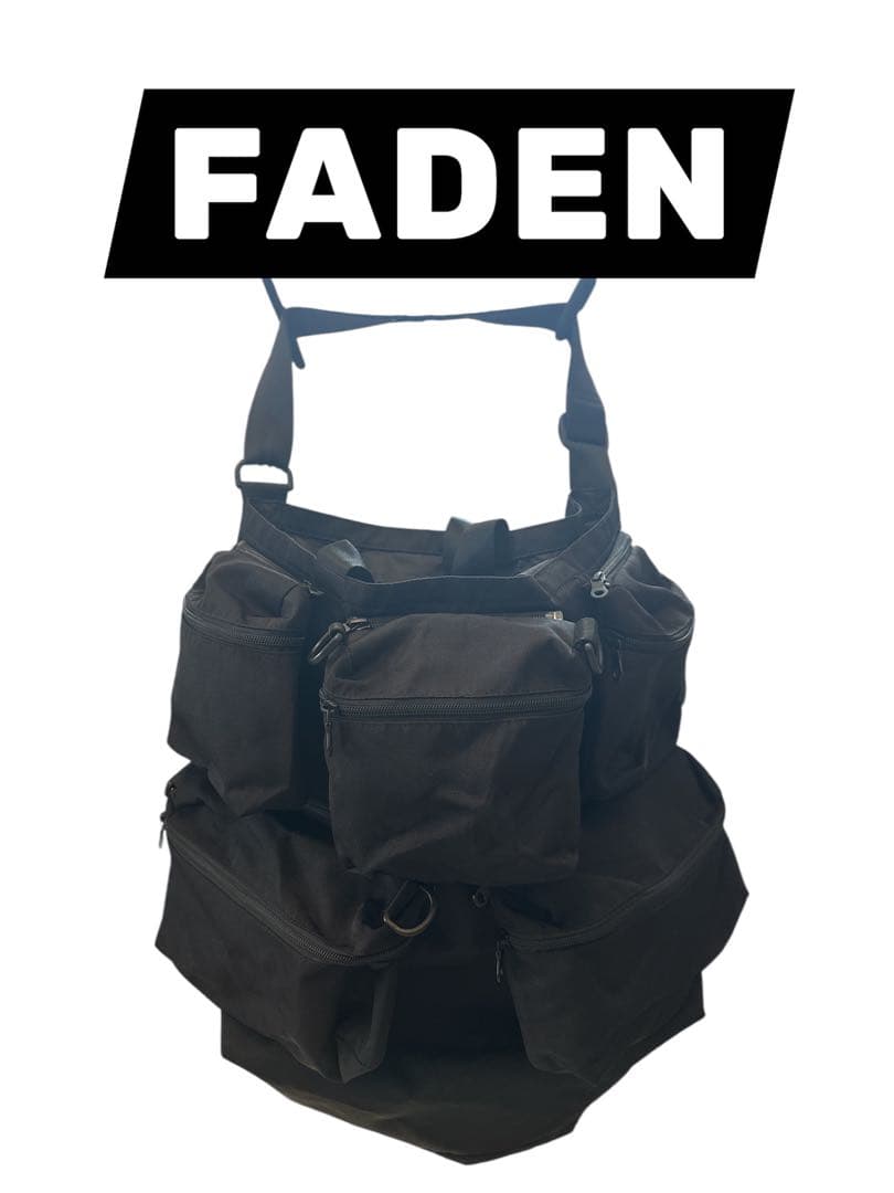 FADEN カオスグリッドショルダーバッグ