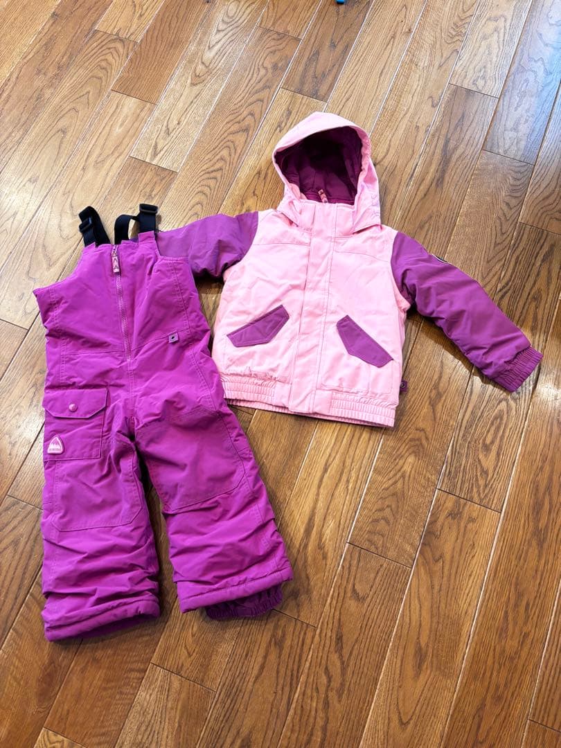 バートンBurtonトドラーtoddlerスノーボードウェア上下セットアップ
