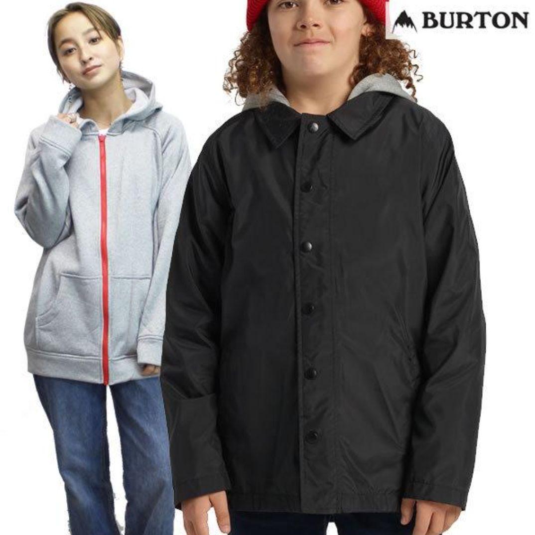 子供用 バートン　BURTON コーチジャケット 着脱式パーカー付　ジャケット