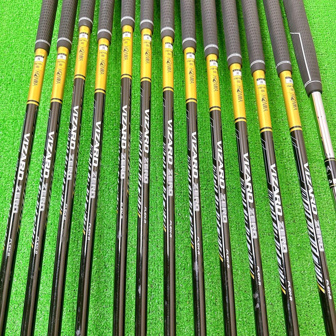 ホンマ ツアーワールドゼロ 13本セット メンズゴルフ 初心者 入門 大人気