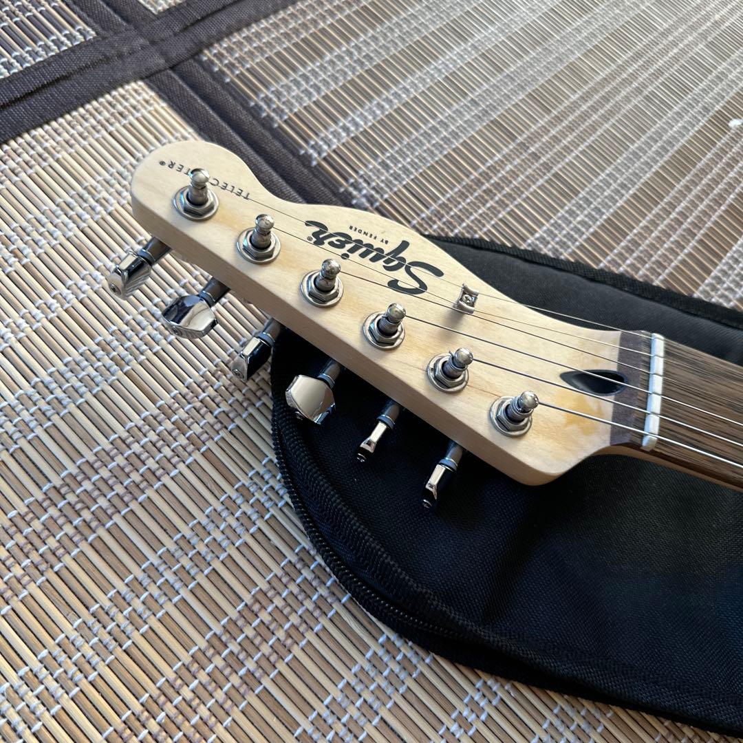 Squier Sonic Telecaster エレキギター 赤　動作良好目立つ