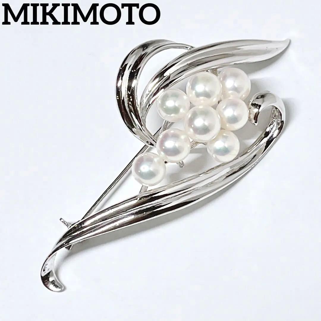 極美品✨MIKIMOTO ミキモト アコヤパール　ブローチ