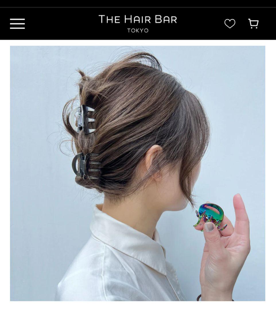 未使用　THE HAIR BAR TOKYO メタルバルドージョークリップ