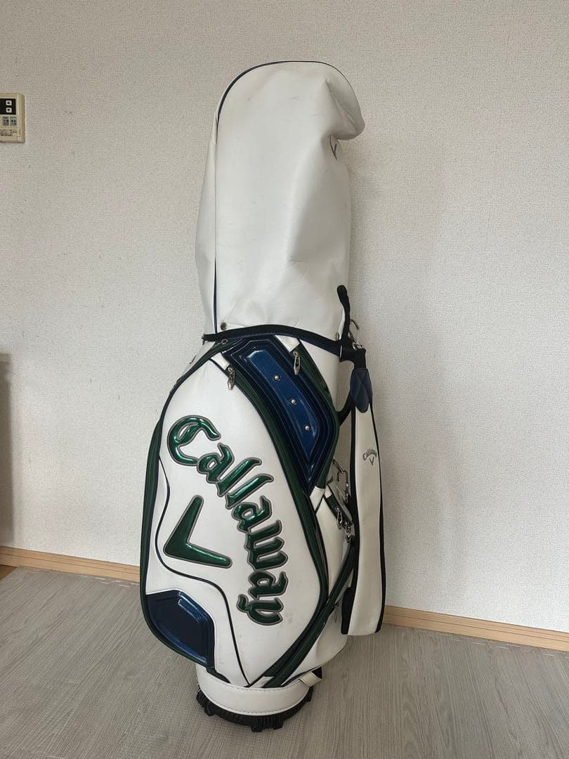 Callaway キャディバッグ ホワイト/グリーン/ブルー