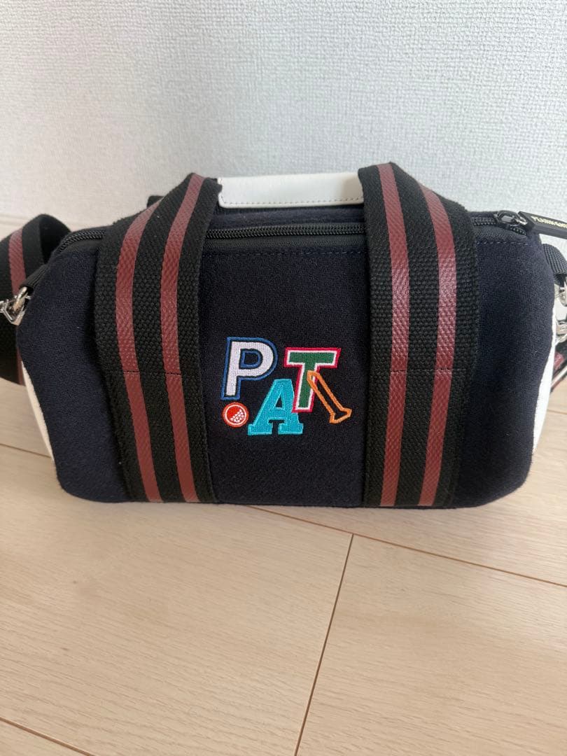 PEARLYGATES カートバッグ　カレッジワッペンシリーズ　2WAY