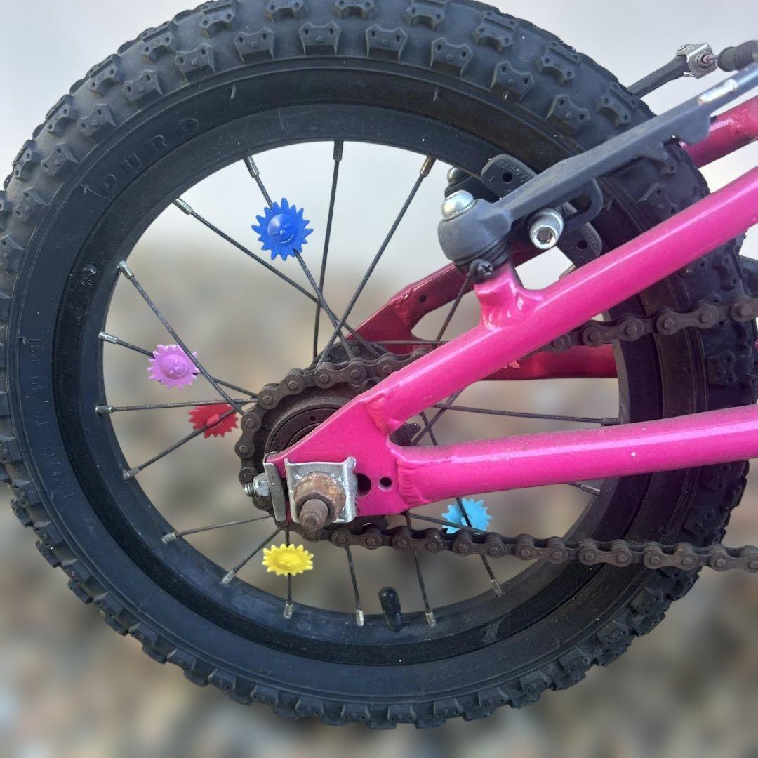 miさま専用　ヨツバサイクル　本体　ピンク 14インチ　子供自転車