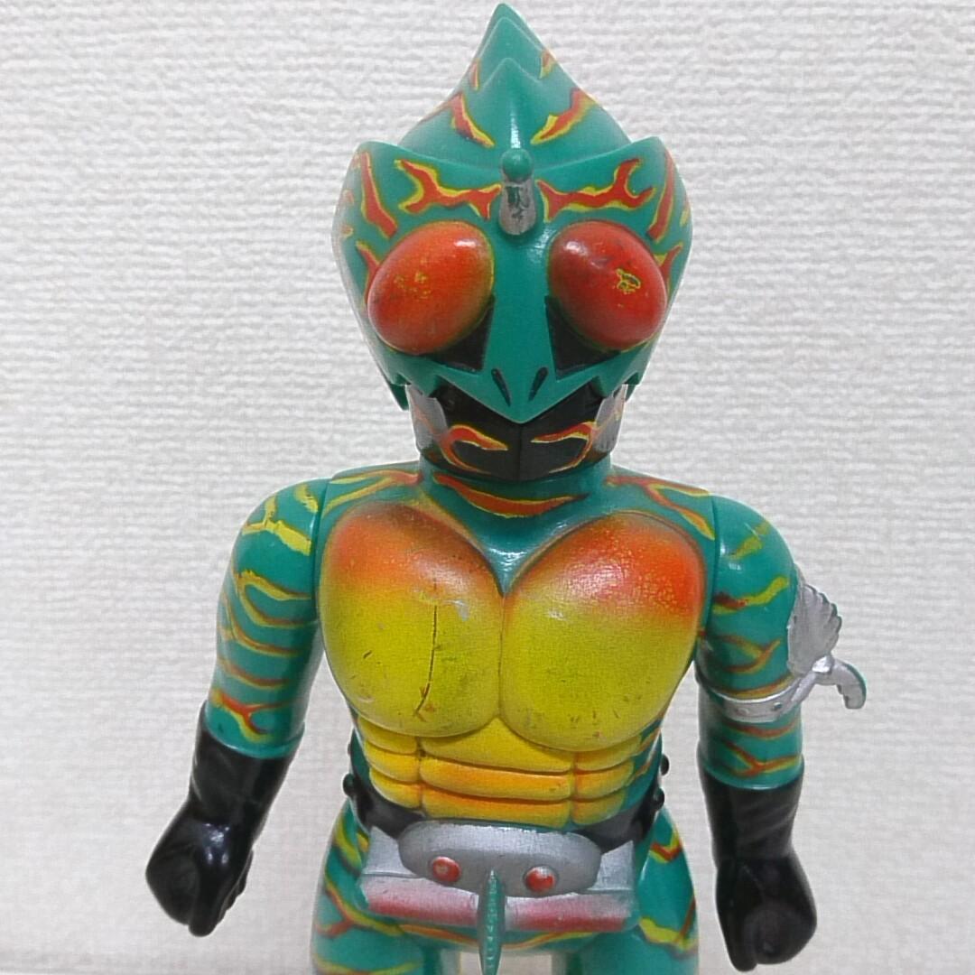 旧バンダイ 仮面ライダー アマゾン ソフビ 石森プロ 当時物 昭和 レトロ