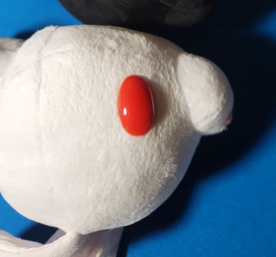 汎用うさぎ デュアル ペンケース 白1体