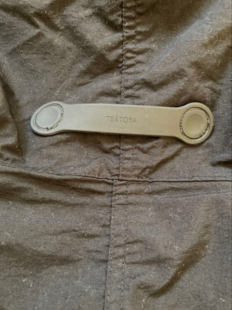 希少旧モデル TEATRA スーベニアハンター パッカブル 48 ブラックロング