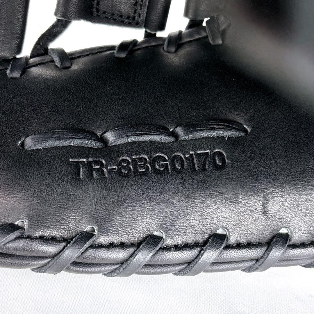 【美品】TIGORA　ファーストミット　右投げ用　軟式グローブ 　ブラック