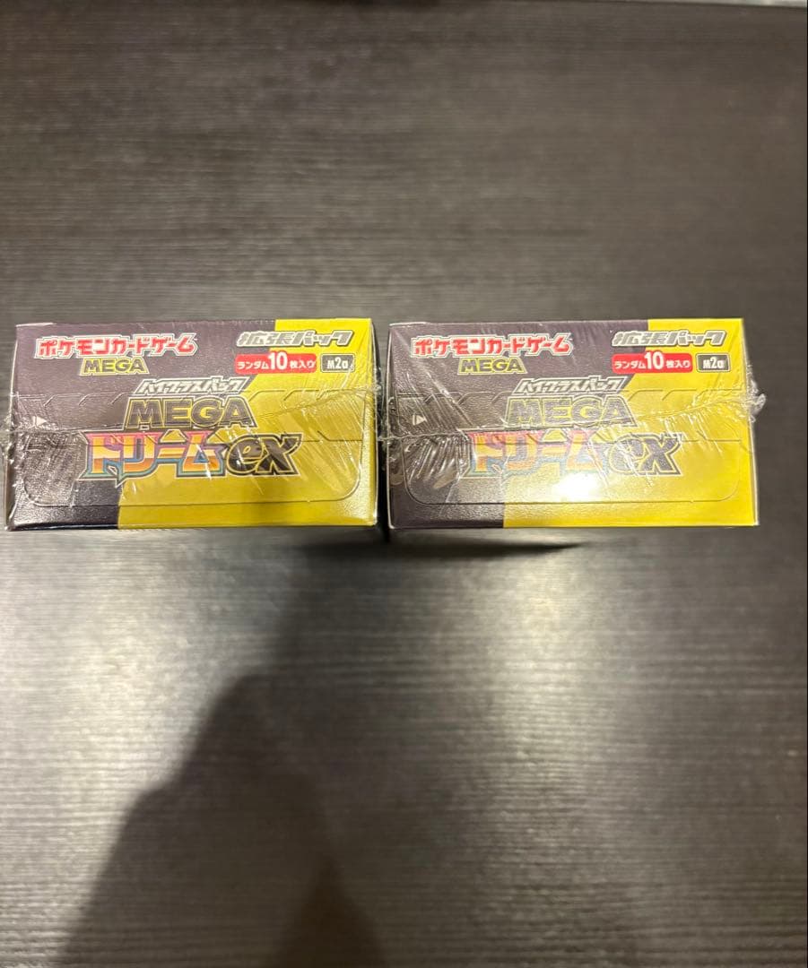 ポケモンカードゲーム MEGA ドリームex 2box