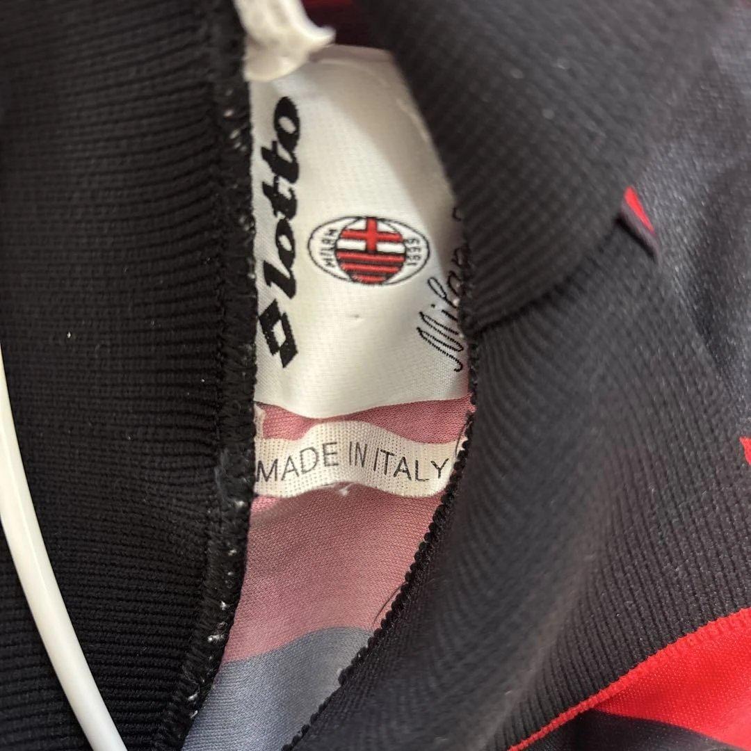 97/98 ACミラン Lotto イタリア製 長袖 スクデット付 ヴィンテージ