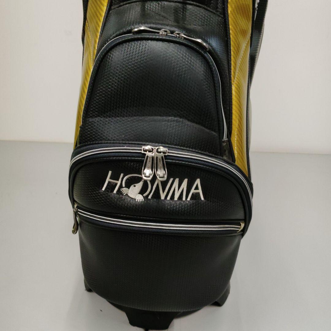 HONMA ホンマ キャディバッグ ゴルフバッグ ブラック/ゴールド