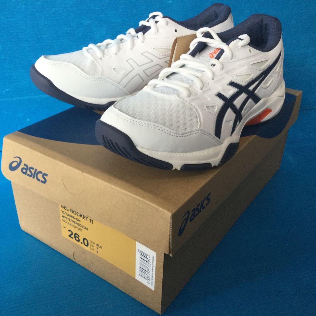 アシックス 1073A065 104 26.0 GEL-ROCKET11