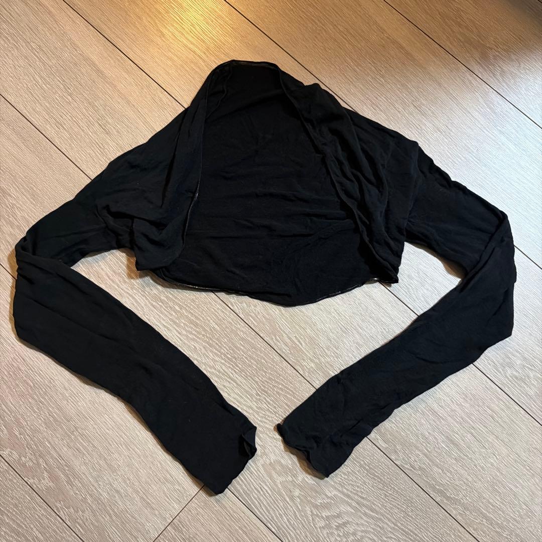 バイプリエ　ニットシャーリングシュラグ　黒