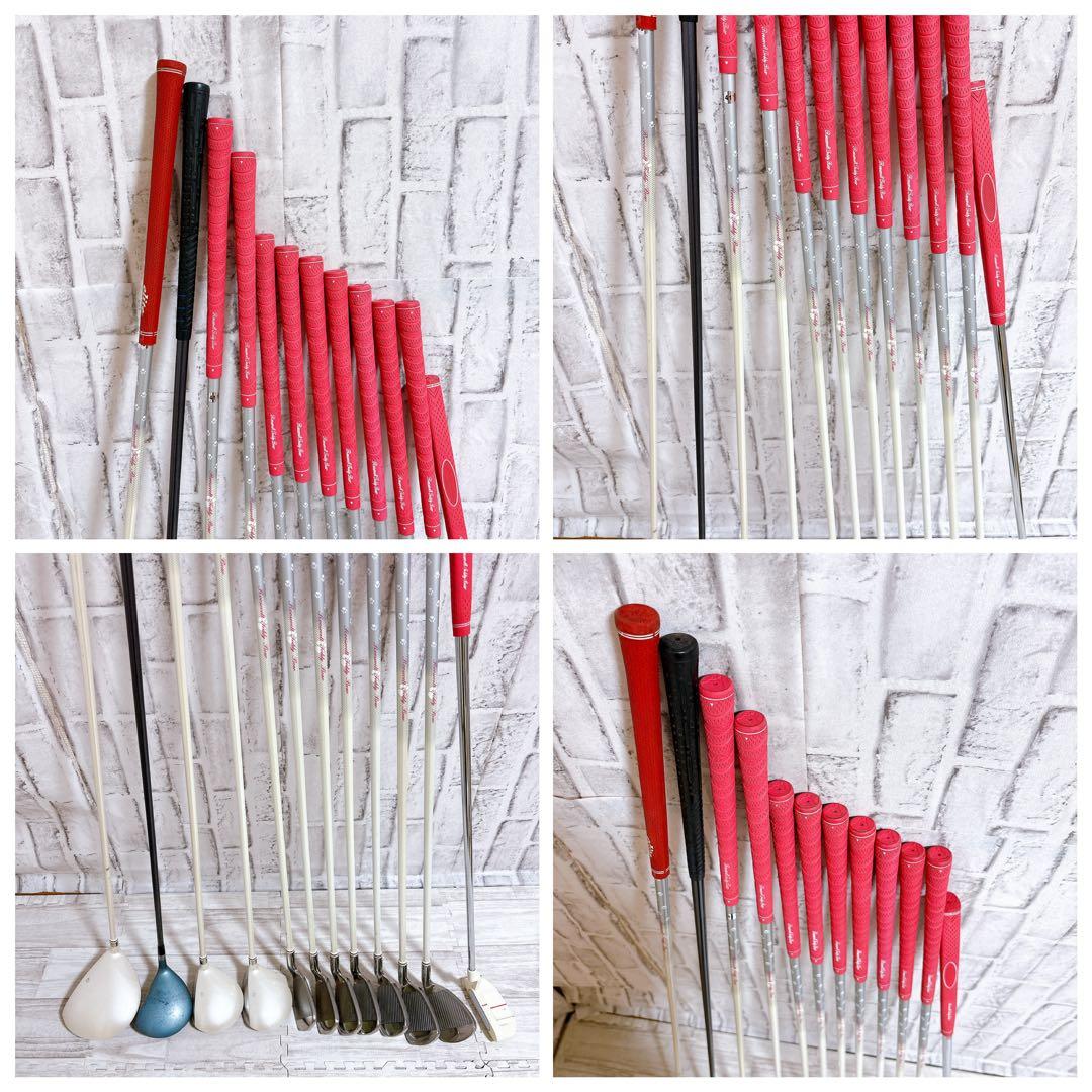 左利き ルーズベルトテディベア ゴルフクラブ レディースセット 12本 レフティ