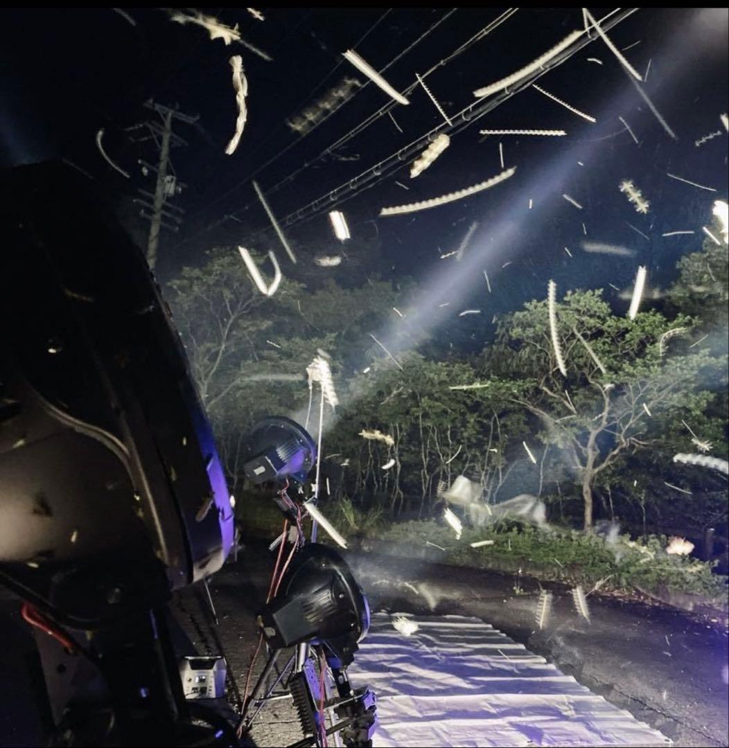 爆光 新品 強力 HID7インチ 103W程度　紫外線強化バルブ 灯火採集に！