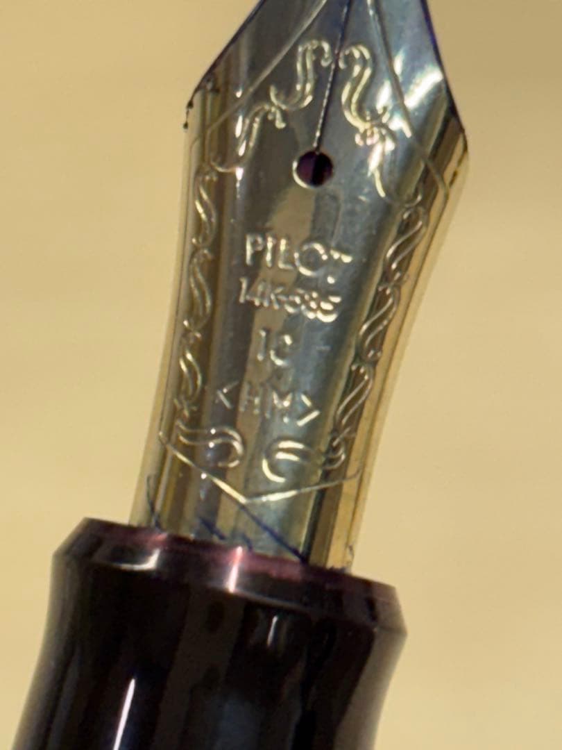 PILOT パイロット　万年筆　CUSTOM72 ペン先14K−585 HM